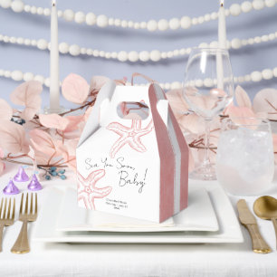 Sea You Soon Baby Shower Favor Boxes