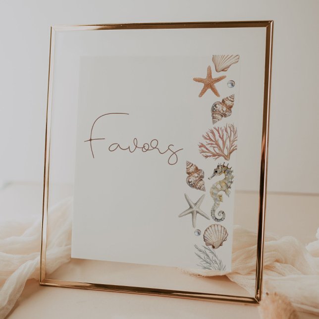 Sea You Soon Baby Shower Favors Poster (Creator Uploaded)