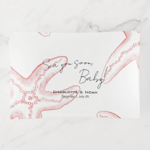 Sea You Soon Baby Shower Starfish Trinket Tray