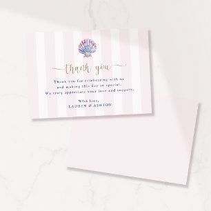 Sea You Soon Baby Shower Thank You Card
