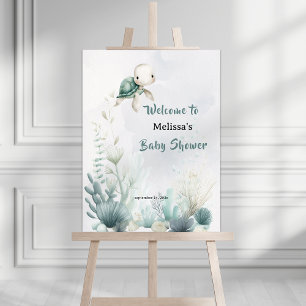 Sea You Soon Baby Shower Welcome Sign