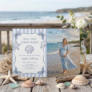 Sea You Soon Baby The Summer Baby Shower Invite
