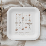 Sea You Soon Boho Beach Baby Shower Paper Plates<br><div class="desc">A sweet and stylish sea and ocean themed "Sea you soon" baby shower design,  perfect for any gender or gender neutral celebration. Featuring delicate boho watercolor shells,  it sets a soft,  serene tone for welcoming your little one with love.</div>
