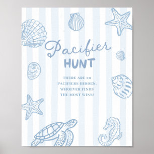 Sea You Soon Pacifier Hunt Poster