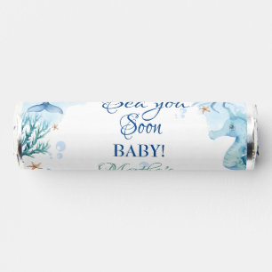 Sea You Soon Seashell Baby Shower Breath Savers® Mints