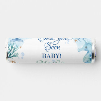 Sea You Soon Seashell Baby Shower Breath Savers® Mints