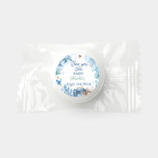 Sea You Soon Seashell Baby Shower Life Saver® Mints