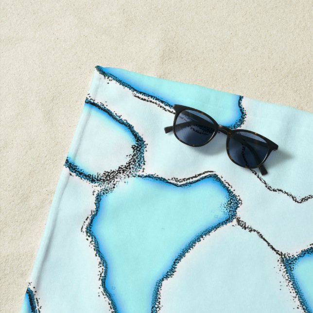 Seaaquacamo Beach Towel (In Situ)