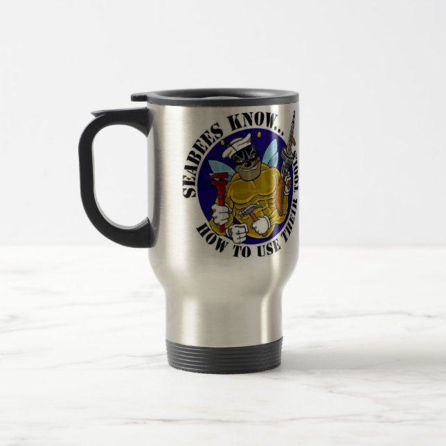SeaBee travel mug (Left)