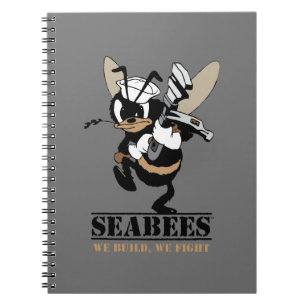 Seabees We build We Fight Notepad Notebook