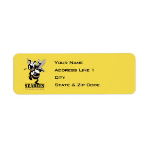Seabees We build We Fight Return Address Lables Label