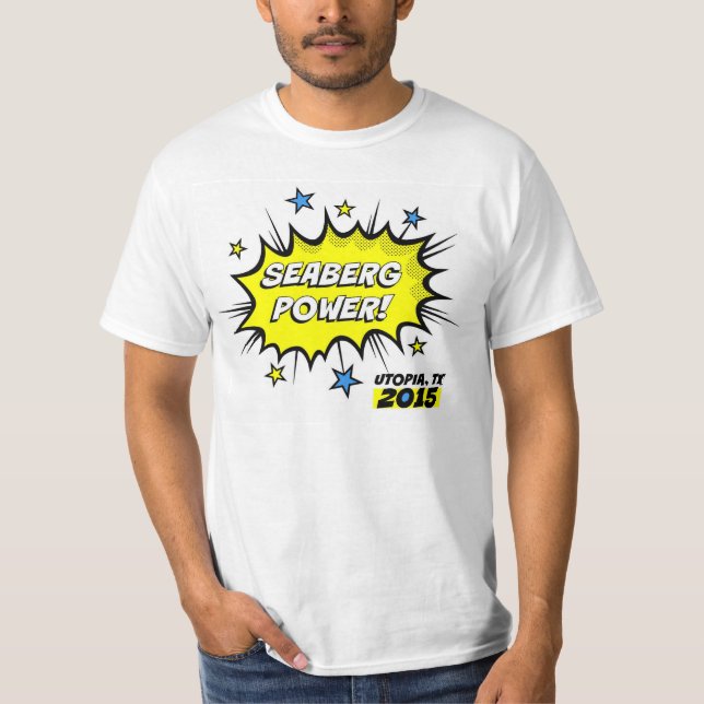 Seaberg Power! Men's Basic T-Shirt (Front)