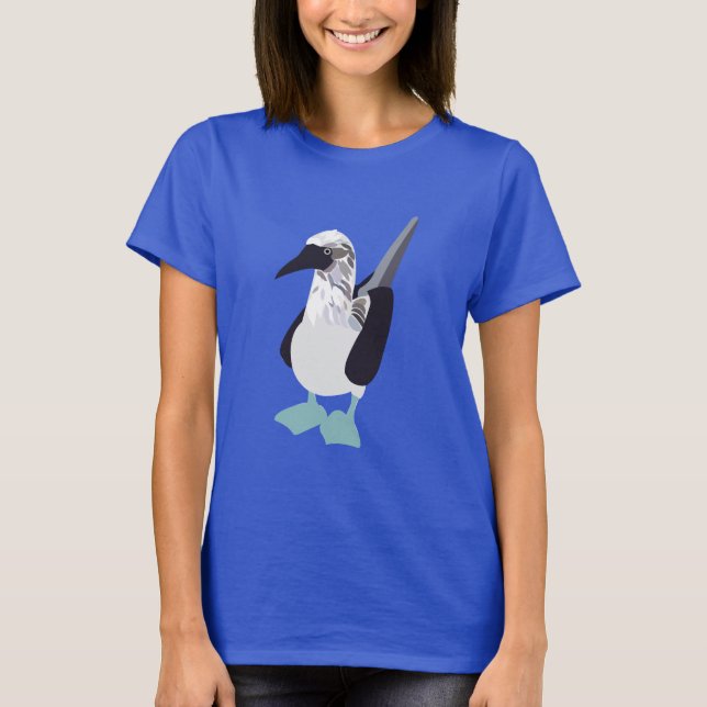 Seabird Blue-Footed Seabird  T-Shirt (Front)