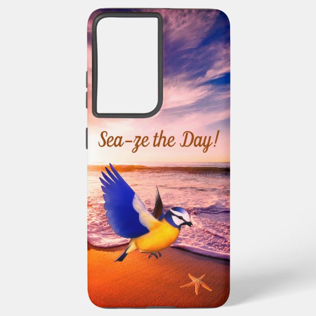 Seabird  samsung galaxy case (Back)