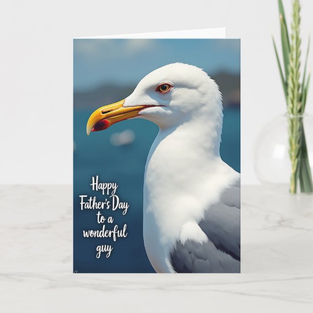 Seabird Wonderful Guy Card (Front)