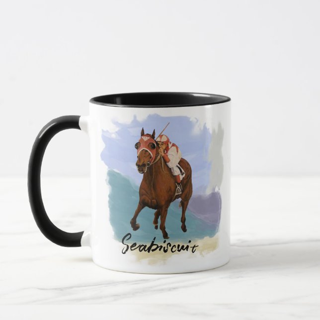 “Seabiscuit” – Champion Horse - Personalize Your Mug (Left)