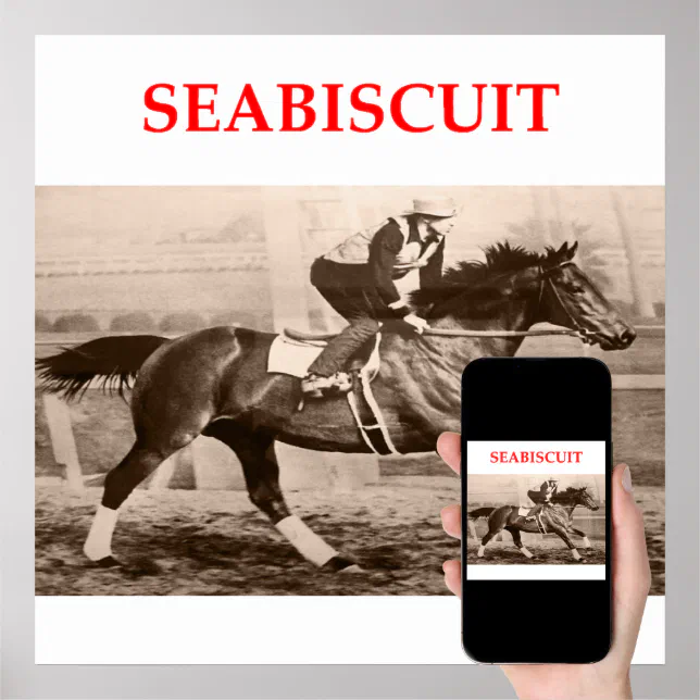 seabiscuit poster | Zazzle
