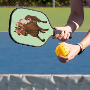  Seabiscuit, Thoroughbred Classic Racehorse Wins Pickleball Paddle