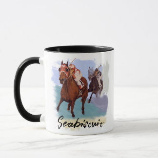“Seabiscuit” vs War Admiral - Personalize Your Mug