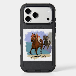 Seabiscuit vs War Admiral - Personalize Your iPhone 17 Pro Max Case