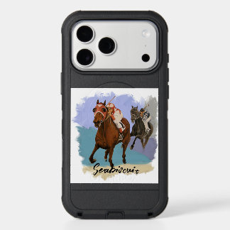 Seabiscuit vs War Admiral  - Personalize Your iPhone 17 Pro Max Case