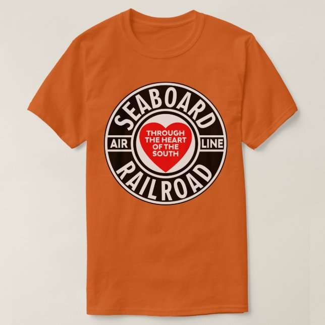 Seaboard Air Line Railroad T-Shirt (Design Front)