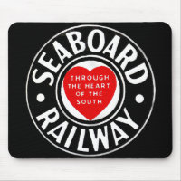 Seaboard Air Line Railway Heart Logo Mouse Pad