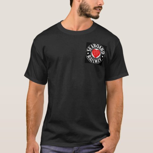 Seaboard Air Line Railway Heart Logo T_Shirt