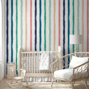 Seabreeeze Stripes Wallpaper