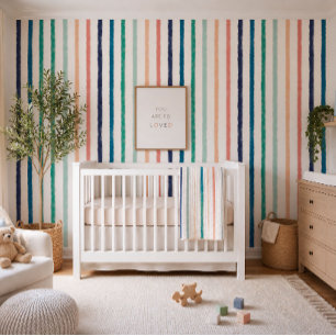 Seabreeeze Stripes Wallpaper