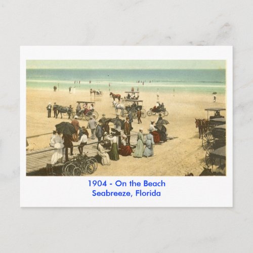 Seabreeze Florida _ 1904 Postcard