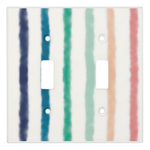 Seabreeze Stripes Light Switch Cover