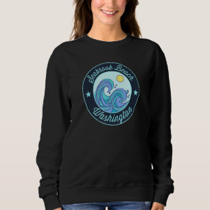 Seabrook Beach Wa Washington Souvenir Nautical Sur Sweatshirt