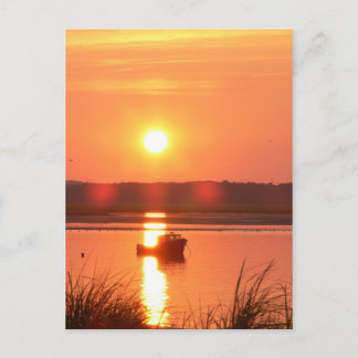 Seabrook New Hampshire Sunset-Postcard Postcard