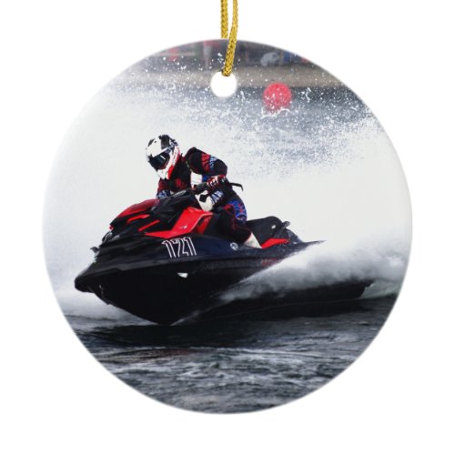 Seadoo Championship Racing Ceramic Ornament
