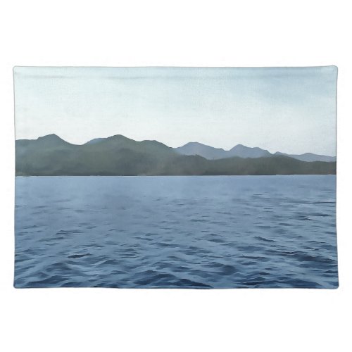 Seafarer Of The Turquoise Coast Painting Placemat