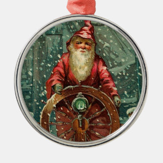 Seafaring Santa Ornament