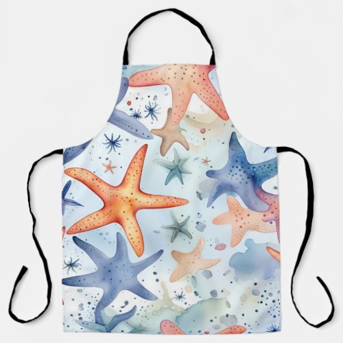 Seafish Colorful pattern  Apron