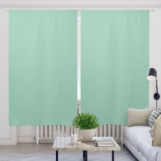 Seafoam Blackout 50" x 84" Curtain Set (Living Room)