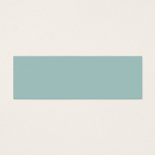 Customizable Seafoam Blue Fashion Color Trend 2014 Custom Business Cards