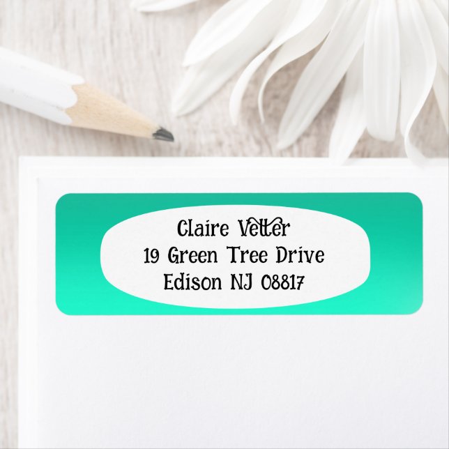 Seafoam Fade  Label (Insitu)