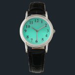 Seafoam Fade  Watch<br><div class="desc">This women's watch has a fade design of four shades of seafoam. If you like the design but prefer different colors,  message me.</div>