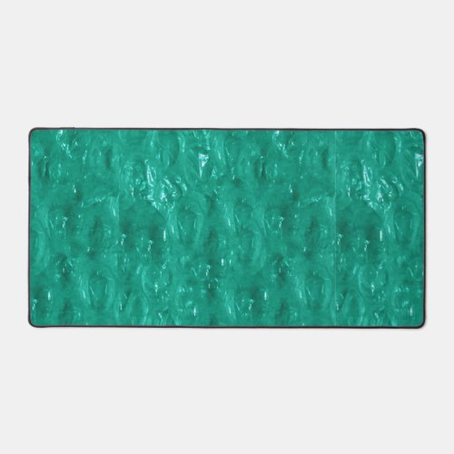 Seafoam Green Dappled Water Desk Mat