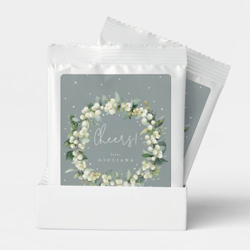 Seafoam Green SnowberryEucalyptus Bridal Shower Hot Chocolate Drink Mix