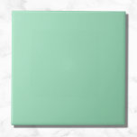 Seafoam Green Solid Color Ceramic Tile<br><div class="desc">Seafoam Green Solid Color</div>