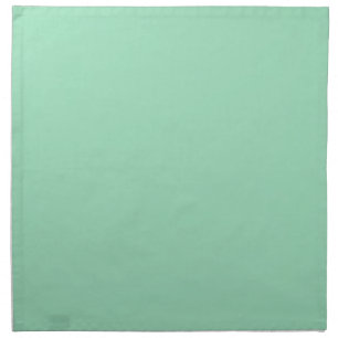 Seafoam Green Solid Color Cloth Napkin