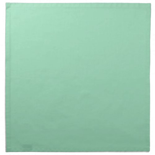 Seafoam Green Solid Color Cloth Napkin