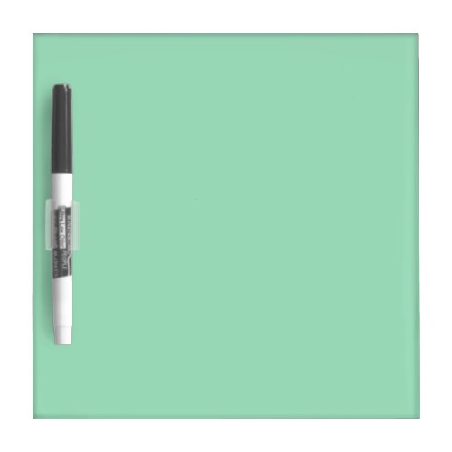 Seafoam Green Solid Color Dry Erase Board