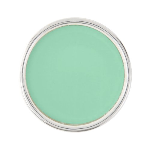 Seafoam Green Solid Color Lapel Pin