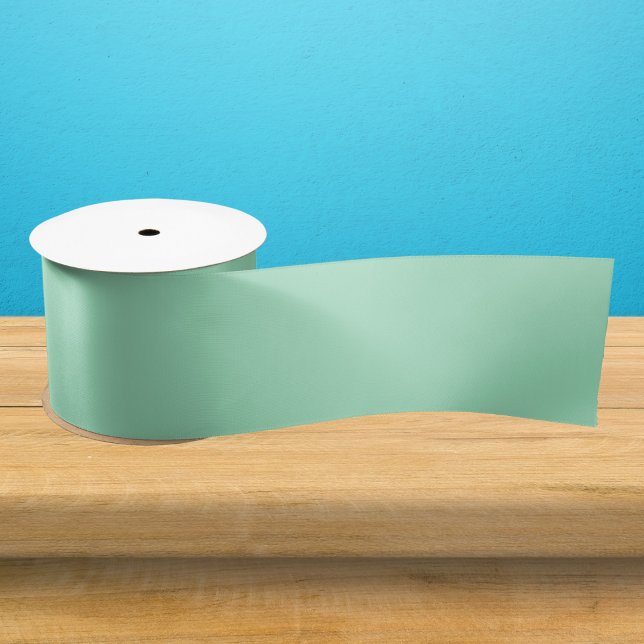 Seafoam Green Solid Color Satin Ribbon (Creator Uploaded)